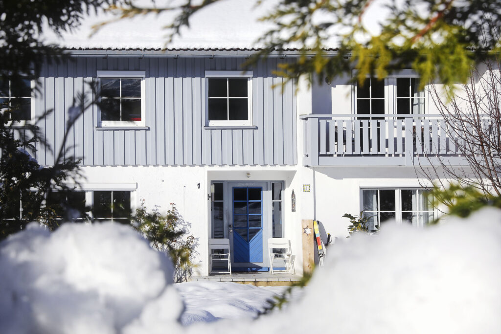 Das Ferienhaus im Schnee